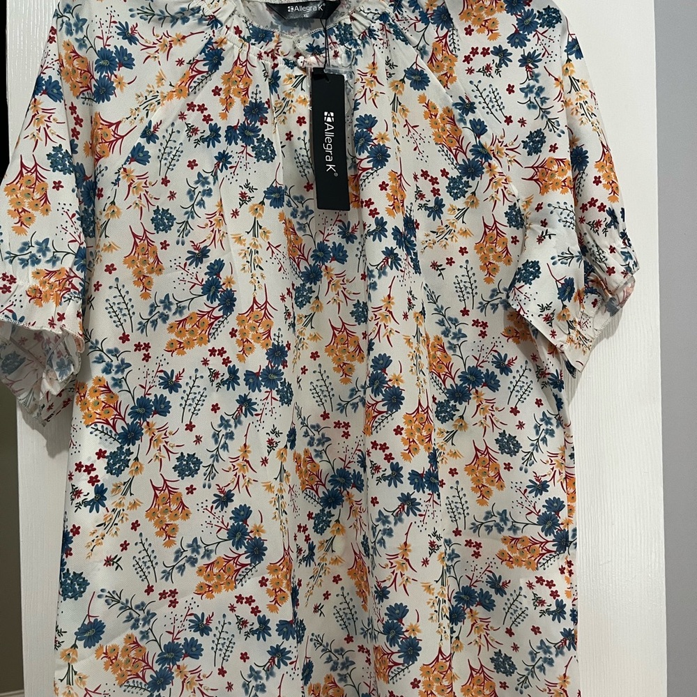 Floral women’s Shirt - Multicolor